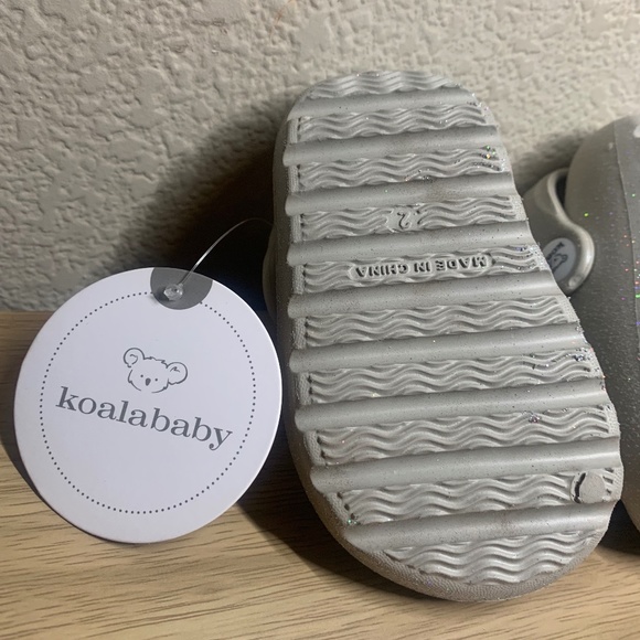 Koala Baby Gray Girls Shoes Size 2 - Picture 5 of 5